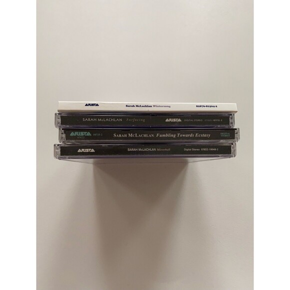 Sarah McLachlan Wintersong Mirrorball Surfacing Fumbling Towards Ecstasy CD Lot - Picture 3 of 4